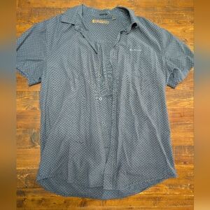 Ben Sherman Navy Blue w/pink and blue dots (L)